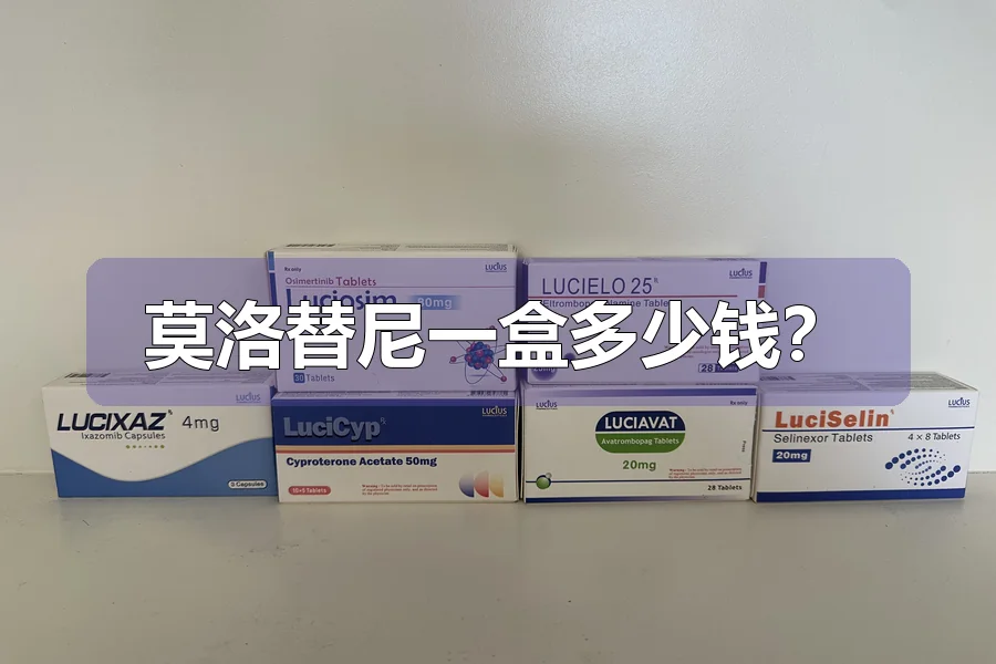 莫洛替尼一盒多少钱?